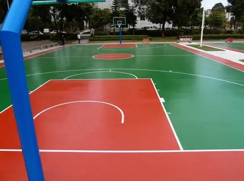 淮南球场地面翻新,裂缝修重要性